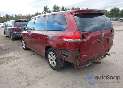 2013 Toyota Sienna L V6 7 Passenger from USA, damaged, VIN 5TDZK3DC5DS330419